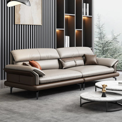 Xxl Leather Sofa Organizer Mechanism Luxury Modular Couch Modern Ergonomic Unusual Unique Canape Salon Living Room Furniture