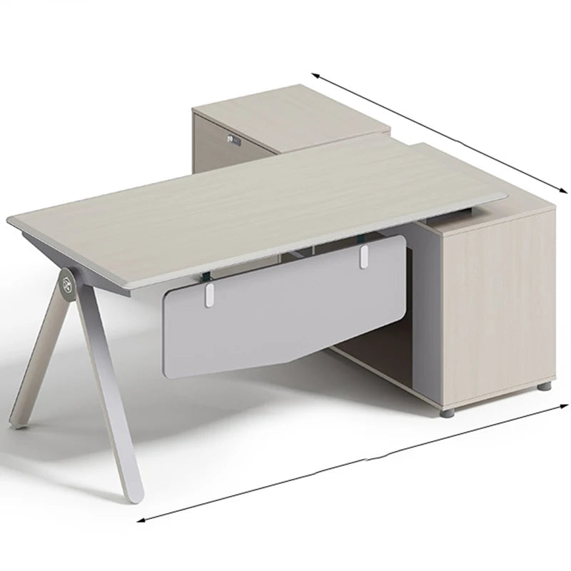 Executive Computer Corner Desk Study Small Work Modern Reception Desks Kawaii Student Bureau Meuble Media Console Furniture