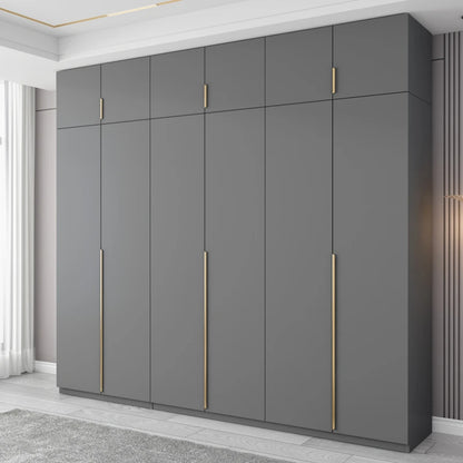 Space Saving Luxury Wardrobe Full Size Aesthetic Wooden Bedroom Wardrobe Closet Systems Drawers Ropero Armables Home Furniture