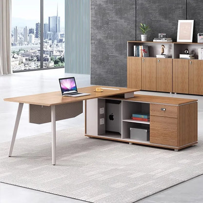 Shelf Organizer Writing Desk Drawers Computer Executive Appoint Writing Desk Gaming Tavolo Scrivania Ufficio Office Furniture