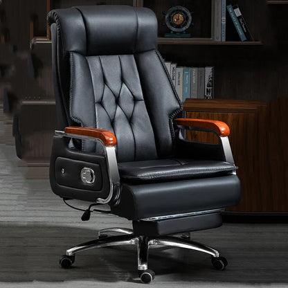 Recliner Gaming Chair Computer Vanity Luxury Designer Arm Office Chair Lounge Barber Leather Silla De Oficina Salon Furniture