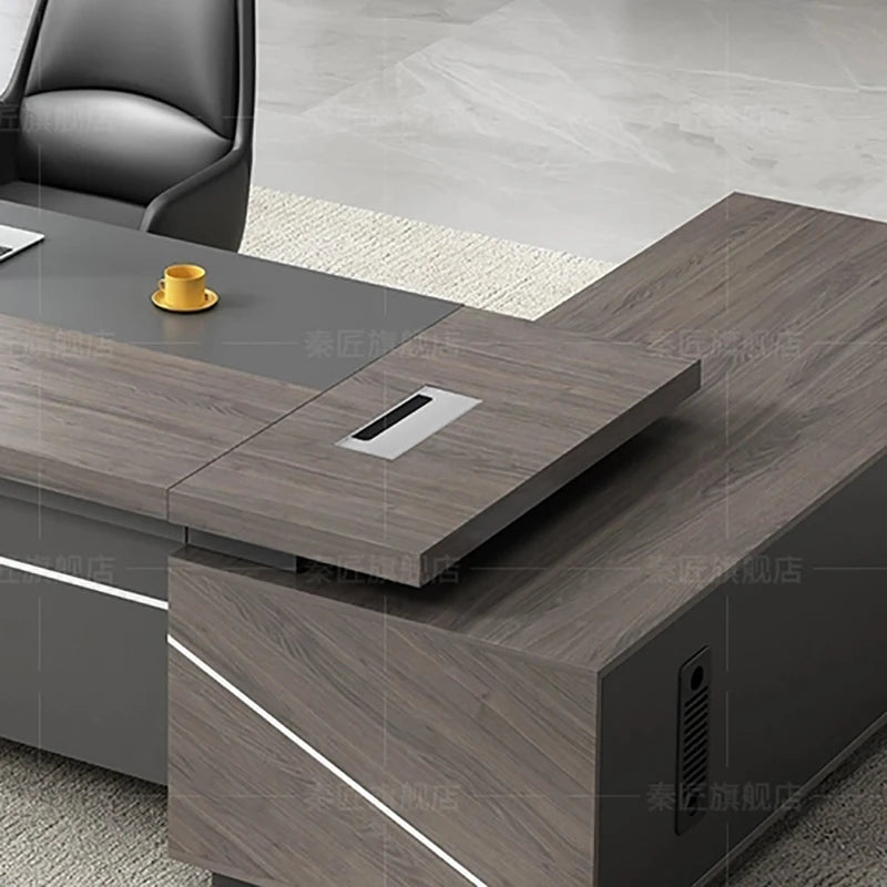 Corner Gaming Desk Conference Executive Room Work Kids Desk Writing Meeting Luxury Italian Bureau Meuble Home Office Accessories