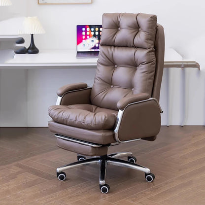 Modern Executive Office Chairs Lazy Comfy Armchair Lounge Cushion Reading Nordic Office Chairs Wheels Cadeira Salon Furniture