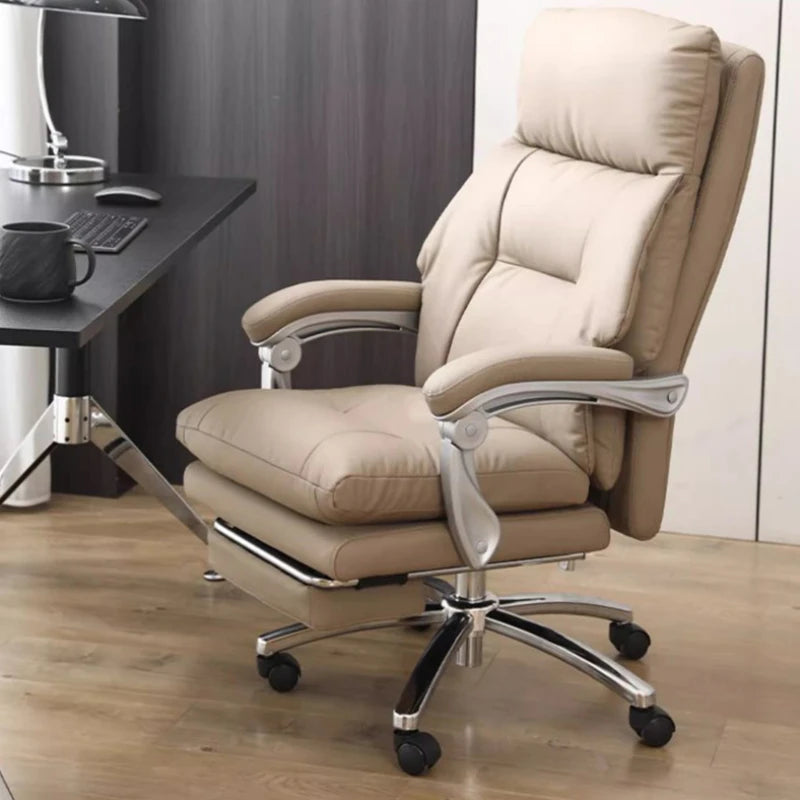 Cute Luxairy Office Chair Rotating Fancy Designer Computer Mobile Chair Armchair White Cadeira De Escritorio Office Furniture