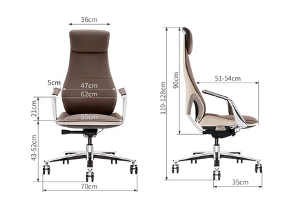 High Quality high-end Luxury Leather Hotel Chairs And Office Chairs Muebles Oficina Ejecutiva