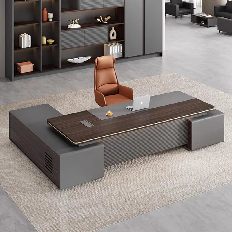 Meeting Writing Office Desk Modern Luxury Executive Workbench Office Desk Desktop Scrivania Ufficio Lavoro Salon Furniture