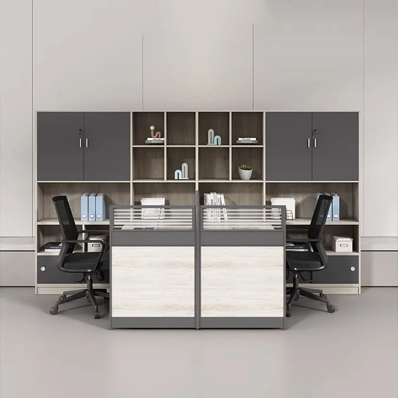 Standing School Office Desk Luxury Cheap Meeting Executive Workbench Filing Office Desk Laptop Scrivania Angolare Furniture HDH