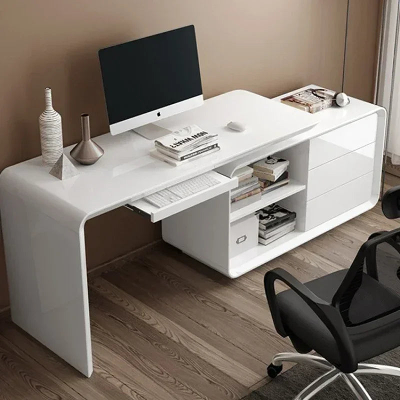 Living Room Luxury Office Desks Italian Simplicity Modern Multifunctional Office Desks Adjustable Computer Escritorio Furniture