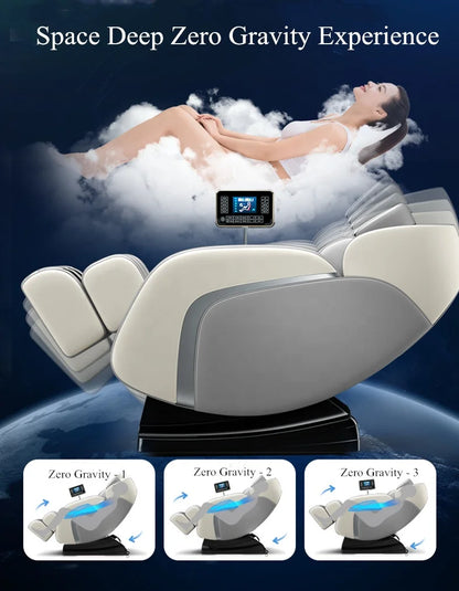 Wholesale 2023 Luxury Body Care Electric Full Body 4D Zero Gravity SL-Track Massage Chair Price for Full Body