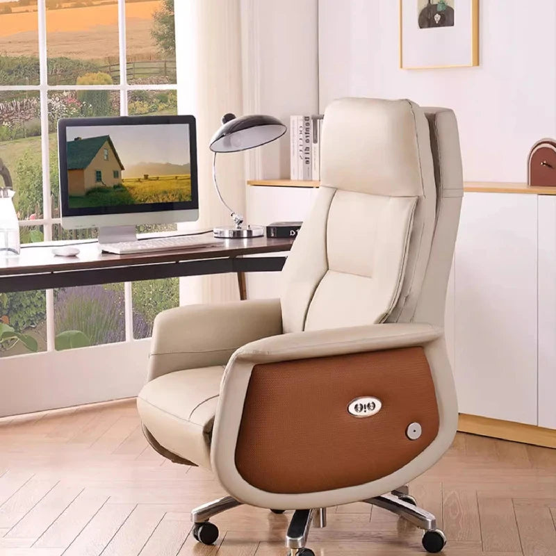 Ergonomic Recliner Office Chair Mobile Designer Massage Luxury Comfy Swivel Boss Chair Computer Silla Escritorio Home Furniture