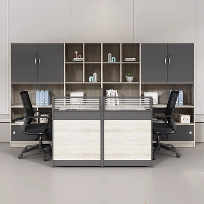 Standing School Office Desk Luxury Cheap Meeting Executive Workbench Filing Office Desk Laptop Scrivania Angolare Furniture HDH