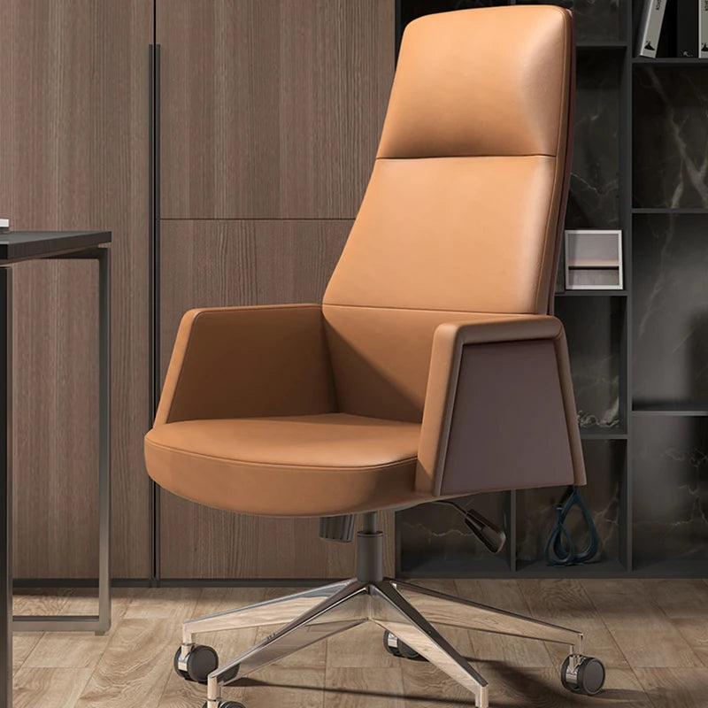 Fashion Hairdressing Office Chairs Lounge Cheap Executive Nordic Gamer Work Chair Leather Lounge Silla Plegable Home Furniture