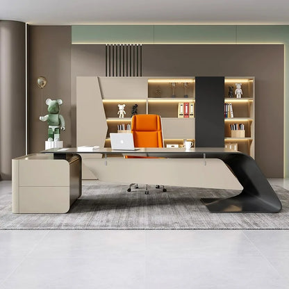 Laptop Conference Nail Table Study Modern Office Executive Vanity Desk Computer Writing Lap Schreibtisch Sofaset Furniture