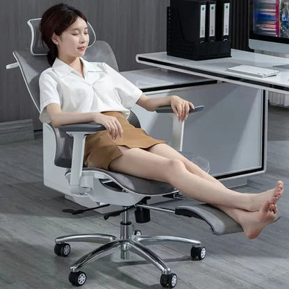 Computer Mobile Office Chair Relaxing Swivel Mesh Study Bedroom Comfortable Office Chair Gamer Silla Gaming Luxury Furniture