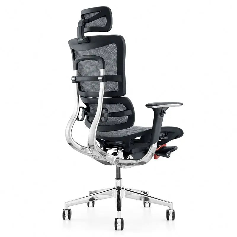 ergonomic mesh office chair with lumbar support and adjustable seat height for for neck pain and back pain