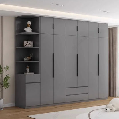 Luxury Storage Bedroom Wardrobe Modern Multifuncion Bedroom Organizer Wardrobe Women Drawers Armario Para Ropa Room Furniture