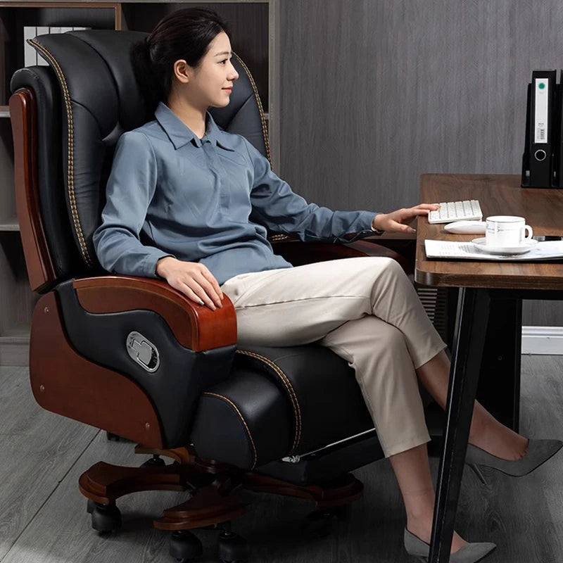 Lounge Rocking Office Chair Barber Ergonomic Backrest Computer Office Chairs Relaxing Accent Sillas De Oficina Home Furniture