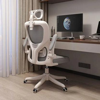 New Rotate Mesh Computer Chair Household Comfort Sedentary Lift Ergonomic Chair Dorm Office Study