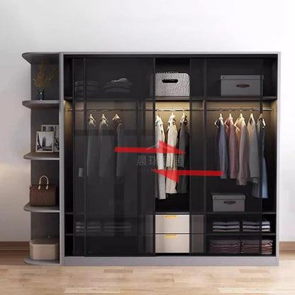 Wardrobes Bedrooms Folding Portable Cabinets Closet Storage Furniture Chest Drawers Clothes Closets Bedroom Home Room Armario