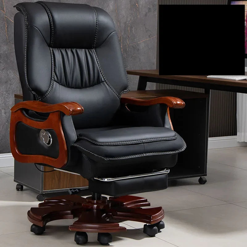 Massage Large Office Chair Swivel Accent Luxury Chaise Lounge Leather Office Chair Conference  Room Furniture