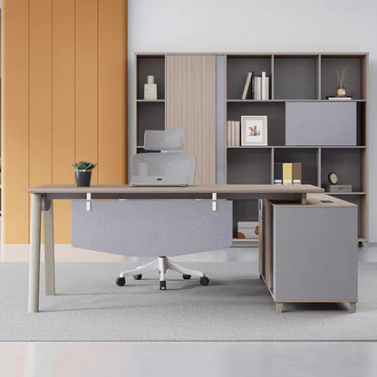 Executive Supplies Office Desk Writing Organizers Standing Reception Computer Desks Storage Luxury Mesa De Computador Furniture