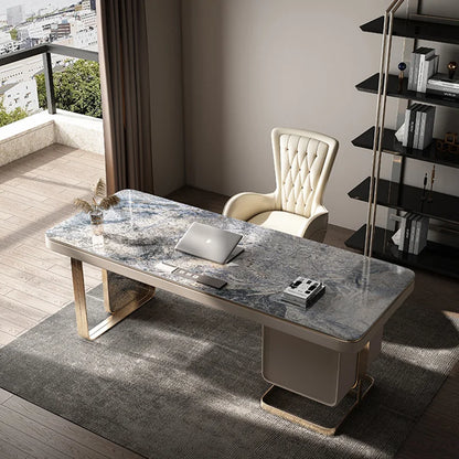 Luxury Italian Modern Office Desk Storage Study Coffee Table Console Nordic Executive Escritorios De Oficina Office Furniture