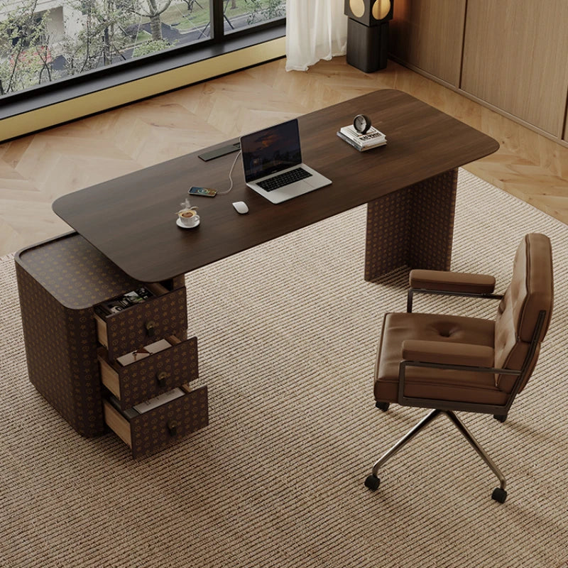 Study Desk Table Office Supplies Accessories Standing Student Auxiliary Executive Desktop Tavolo Work Furniture Corner Bedroom