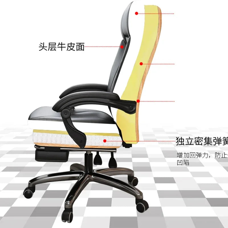 Computer Desk Office Chair Gaming Ergonomic Study Office Chair Swivel Living Room Chaise Gaming Bureau Furnitures Luxury