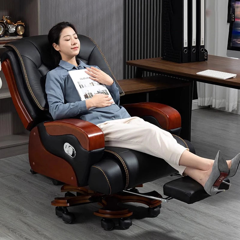 Lounge Rocking Office Chair Barber Ergonomic Backrest Computer Office Chairs Relaxing Accent Sillas De Oficina Home Furniture