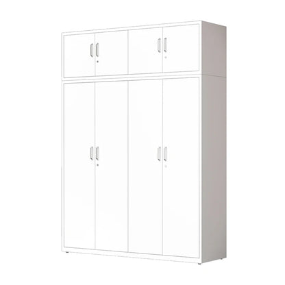 Stainless Art Wardrobe Luxury Bedroom Ventilation Stackable Push Pull Multifunction Closet Portable Guarda Roupa Home Furniture