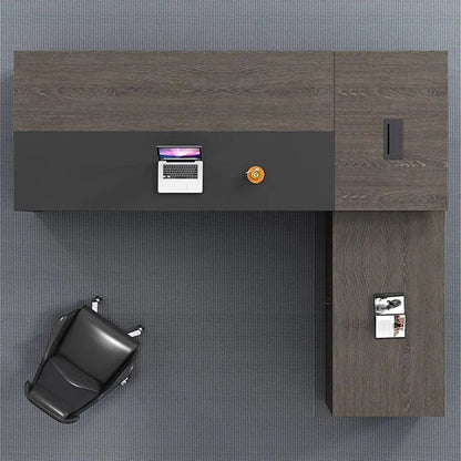 Executive Corner Office Desk Vanity Standing Reception Luxury Office Desk Computer Scrivania Ufficio Lavoro Home Furniture