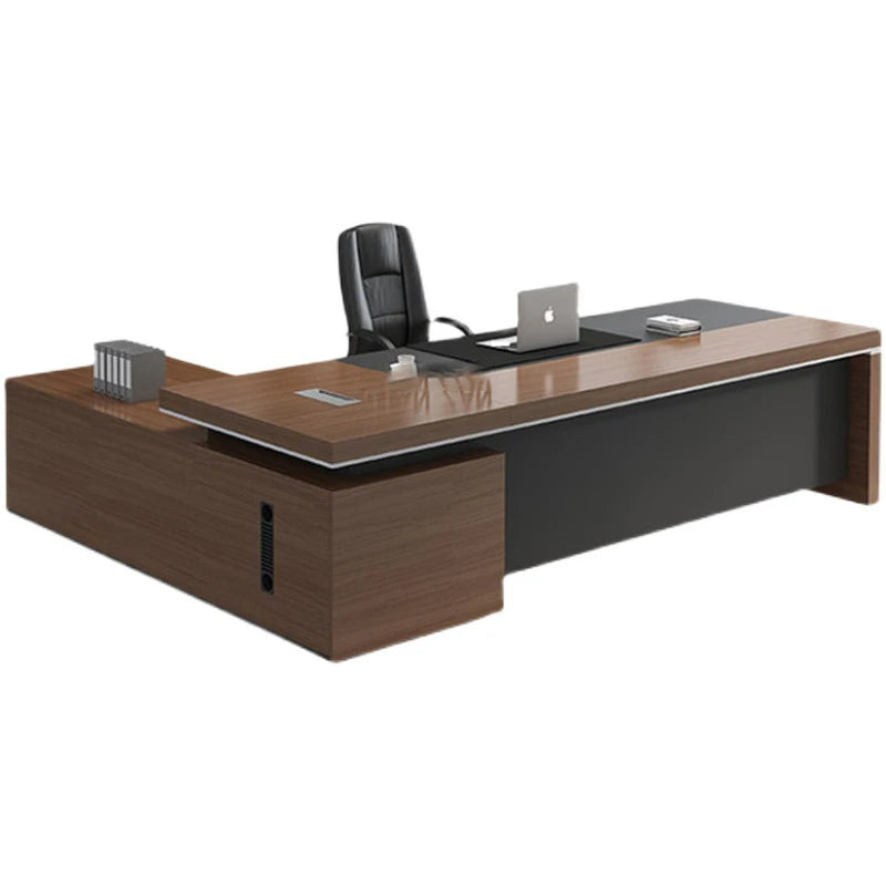 Executive Drawers Office Desk Reception Bedroom Luxury Writing Office Desk Standing Scrivania Con Cassetti Home Furniture