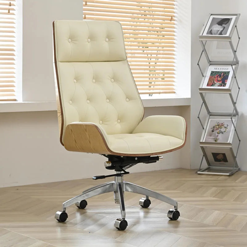 Accent Office Chair Computer Comfy Modern Study Gaming Chair Designer Swivel Salon Cadeiras De Escritorio Nordic Furniture