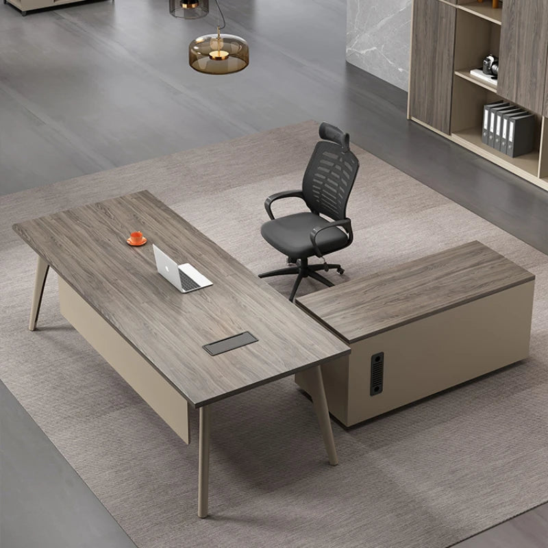 Elegant Office Desks Computer Desk Luxury Desktops Modern Corner Executive Gaming Writing Reading Table Escritorio Laptop Study