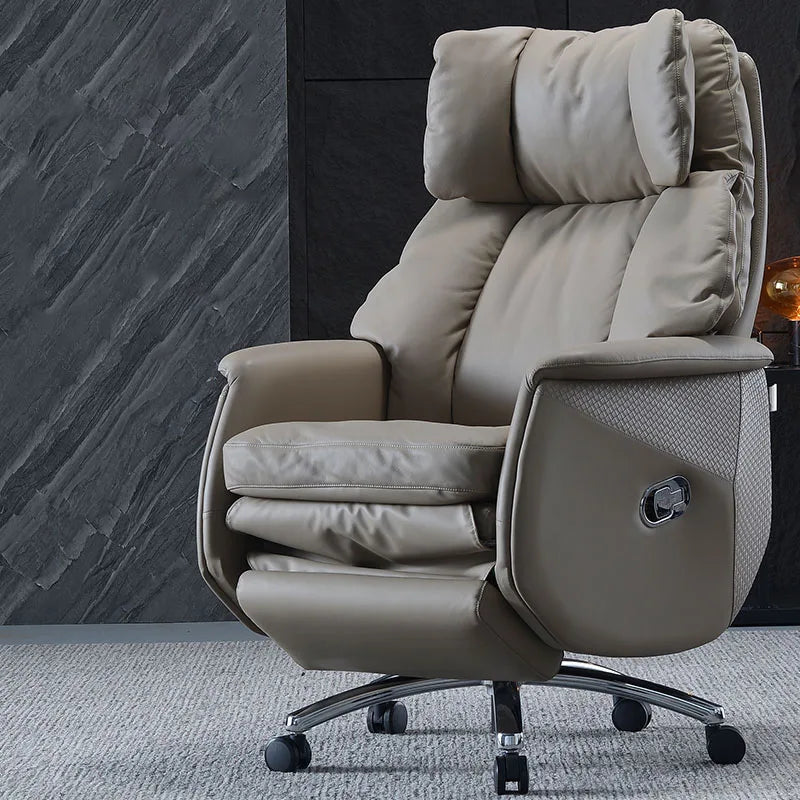 Mobilere Designer Office Chair Comfortable Modern Durable Wheels Gaming Chair Luxury Leather Chaise De Bureaux Chair Furniture