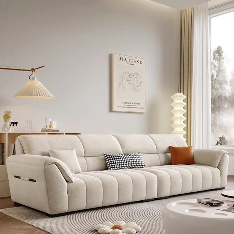 Nordic Modern Living Room Sofas Cozy Lounge Recliner Armchair Sofas Hotel Floor Daybed Divani Da Soggiorno Home Furniture