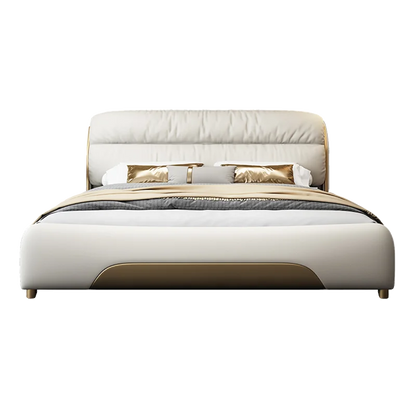 Aesthetic Marriage Bed Nordic Minimalist King Size Double Bed Modern Luxury Cama De Lujo Para Dormitorio Bedroom Furniture