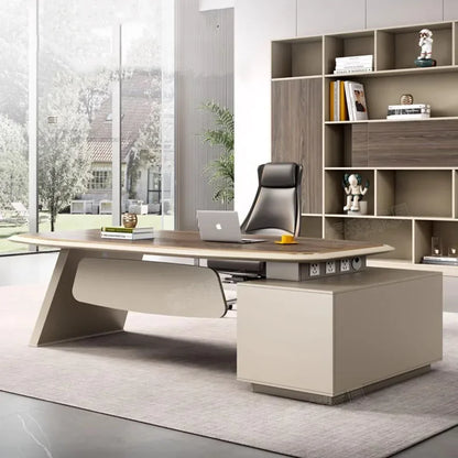 Desktop Filing Office Desk Executive Modern Laptop Meeting Drafting Console Office Desk Coffee Tavolo Da Lavoro Furniture HDH