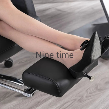 Vintage Adjustable Office Chairs Extension Armrest Swivel Leather Office Chairs Pillow High Design Cadeira Gamer Home Furniture