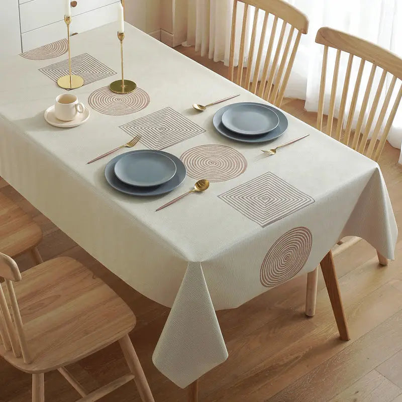 Polyester Tablecloth Home Decor