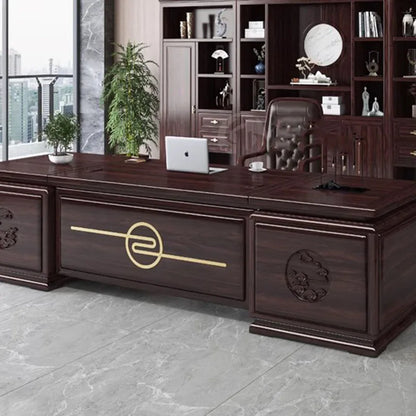 Storage Office Desk Vanity Conference Gaming Corner Work Table Standing Desktop Student Scrivania Con Cassetti Home Furniture