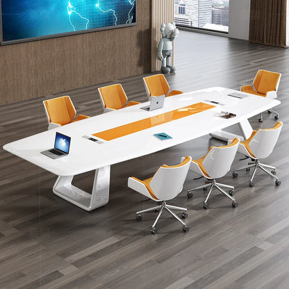 Writing Reception Conference Tables Standing Office Executive Desk Meeting Workbench Mesas De Conferencia Modern Furniture