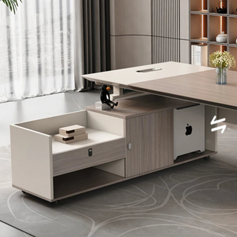 Computer Vanity Office Desk Reception Meeting Executive Storage Office Desk Writing Gaming Table Ordinateur Modern Furniture