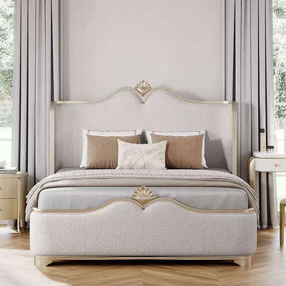 Storage Designer European Bed Double Luxury High End Modern European Style Bed Frame Twin Cama Matrimonial Bedroom Furniture