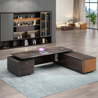 High-tech Office Furniture Table Modern Manager Desk Executive Computer Desk Office Table Luxury Ceo Office Desk