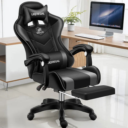 Height Lazy Wheels Office Desk Chaise Design Gamer Relax Silla Chairs Living Room Lounge Escritorio Adjustable Vanity Furniture