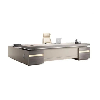 Corner Luxury Office Desk L Shaped Organizers Standing Monitor Computer Desks Executive Reception Mesa Escritorio Furnitures