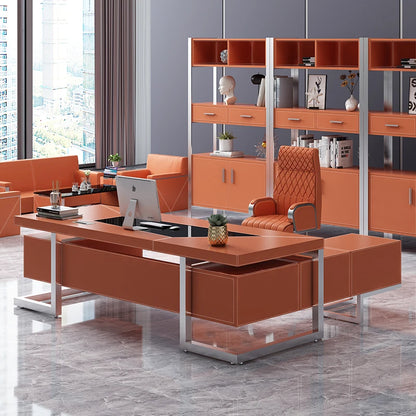 Desktop Corner Workbench Computer Executive Drawers Meeting Office Desks Console Standing Scrivania Cameretta Modern Furniture