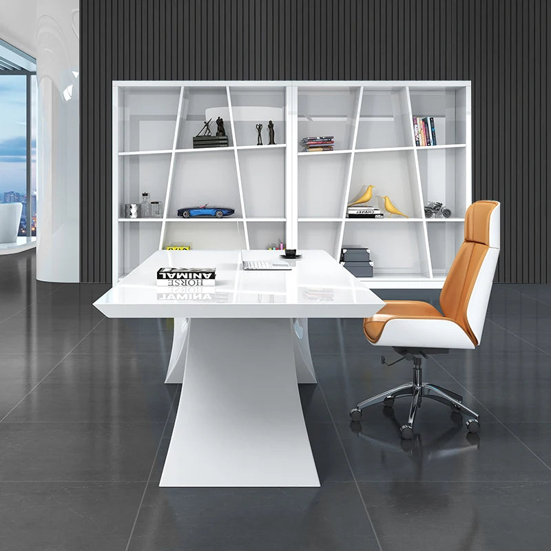 L Shape Conference Executive Desks Adjustable Vanity Home Office Work Computer Desks Nail Study Mesa Escritorio Writing Tables