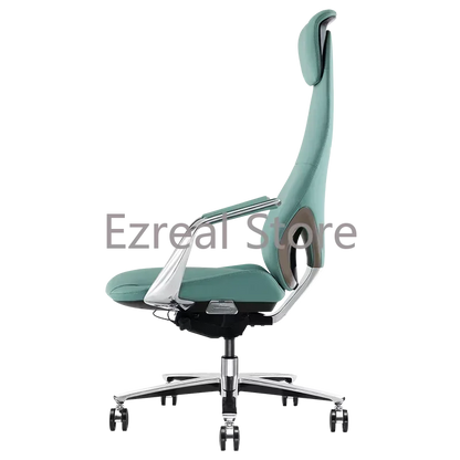 Luxury Reading Design Office Chairs Mobile Ergonomic Individual Leather Desk Chair Executive Silla Escritorio Furniture